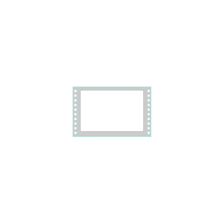 Tico TAB1-1499 etiqueta autoadhesiva Rectángulo Permanente Blanco 1500 pieza(s)