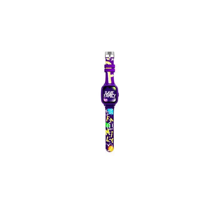 Correa de repuesto ESTAMPADA Multicolor Compatible con modelo Save Watch Iconic PLUS 2 GRAFFITI