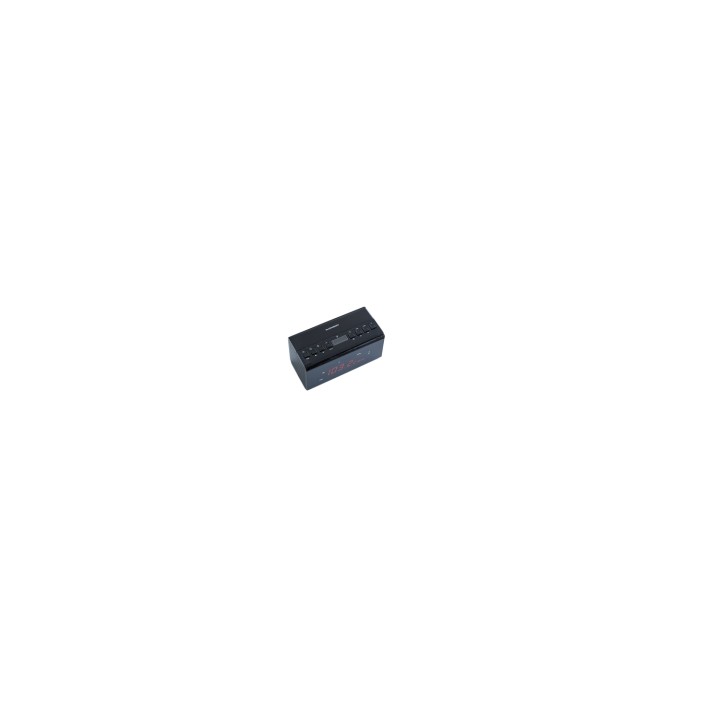 Thomson CR50 radio Reloj Negro