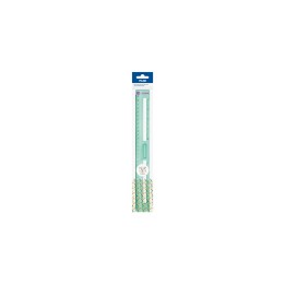 Milan Regla 30 cm transparente serie New Look, verde
