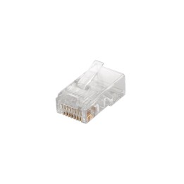Phasak Conector RJ45 Cat.6 UTP 23AWG sólido - PHK 45C6-100