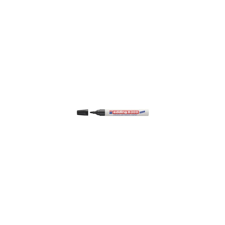Edding 8300 marcador permanente Punta redonda Negro 1 pieza(s)