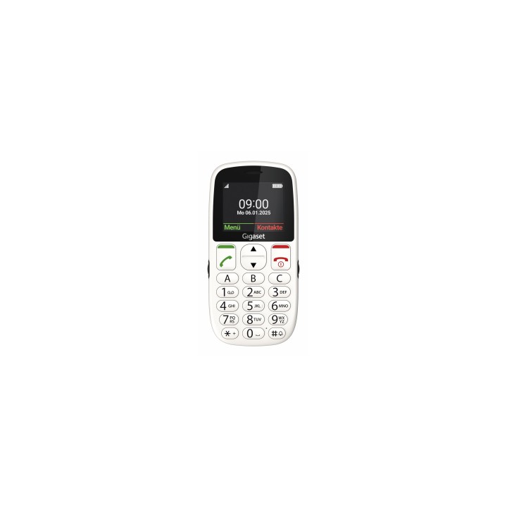 Gigaset GL395 5,59 cm (2.2") 90 g Blanco Teléfono para personas mayores