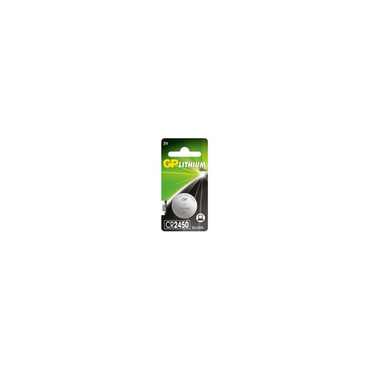 GP Batteries Lithium Cell CR2450 pila doméstica Batería de un solo uso Litio