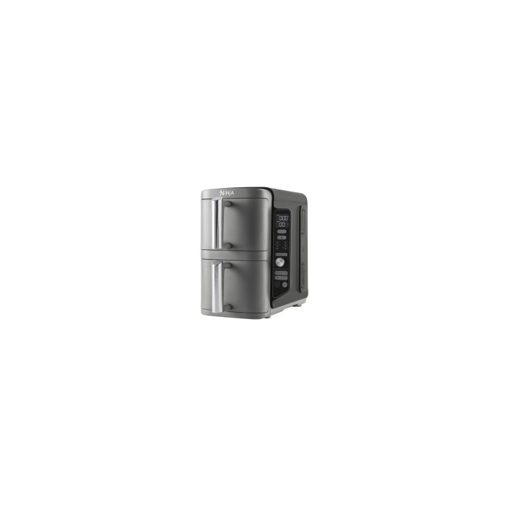 Ninja SL400EU freidora Doble 9,5 L 2470 W Freidora de aire caliente Negro, Gris