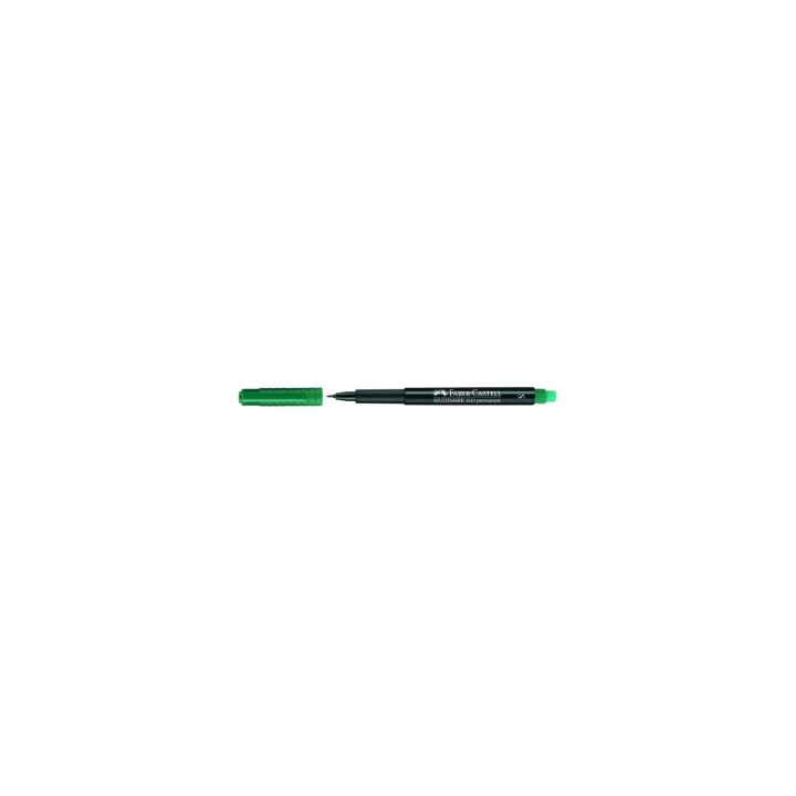 Faber-Castell 152363 marcador permanente Verde 1 pieza(s)