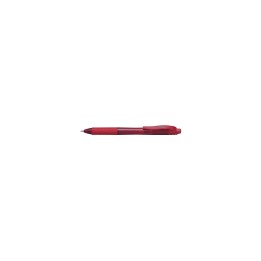 Pentel Energel X 1.0 Bolígrafo retráctil con clip Rojo 1 pieza(s)