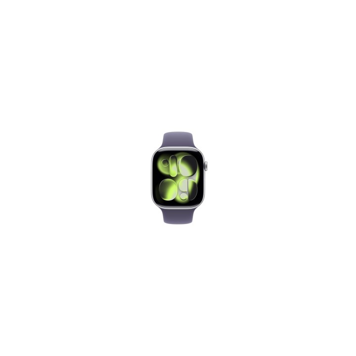 Apple Watch Series 11 OLED 46 mm Digital 416 x 496 Pixeles Pantalla táctil Plata Wifi GPS (satélite)