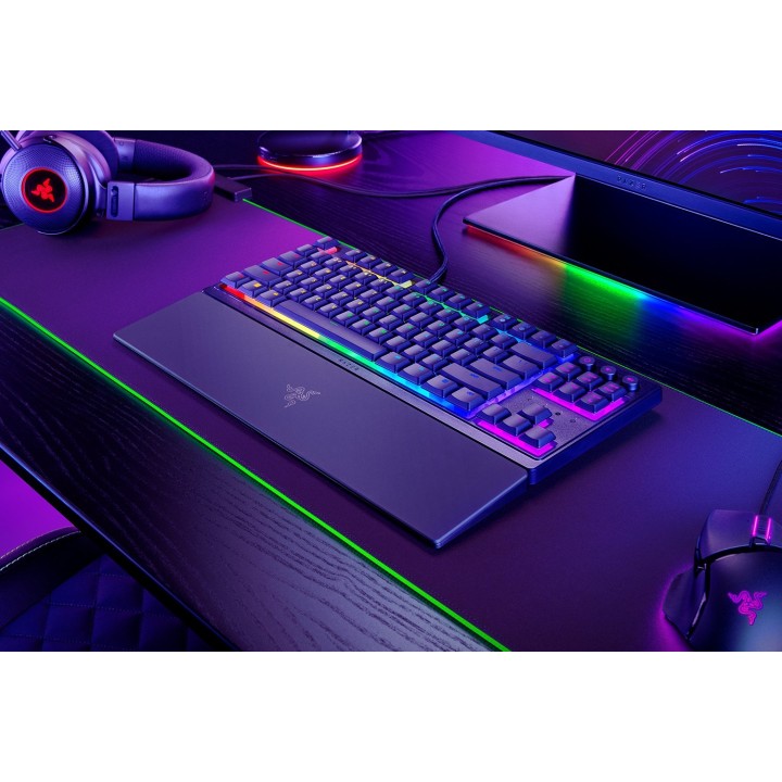 Razer Ornata V3 Tenkeyless teclado Juego USB QWERTZ Alemán Negro