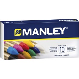 Manley Estuche 10 Ceras