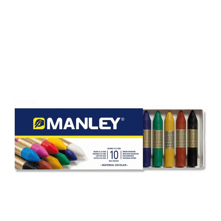 Manley Estuche 10 Ceras
