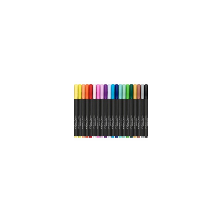 Faber-Castell 116452 rotulador Colores surtidos 20 pieza(s)