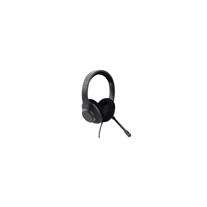 Trust Ayda Max Auriculares Alámbrico Diadema Llamadas/Música USB Type-C / USB Type-A Negro