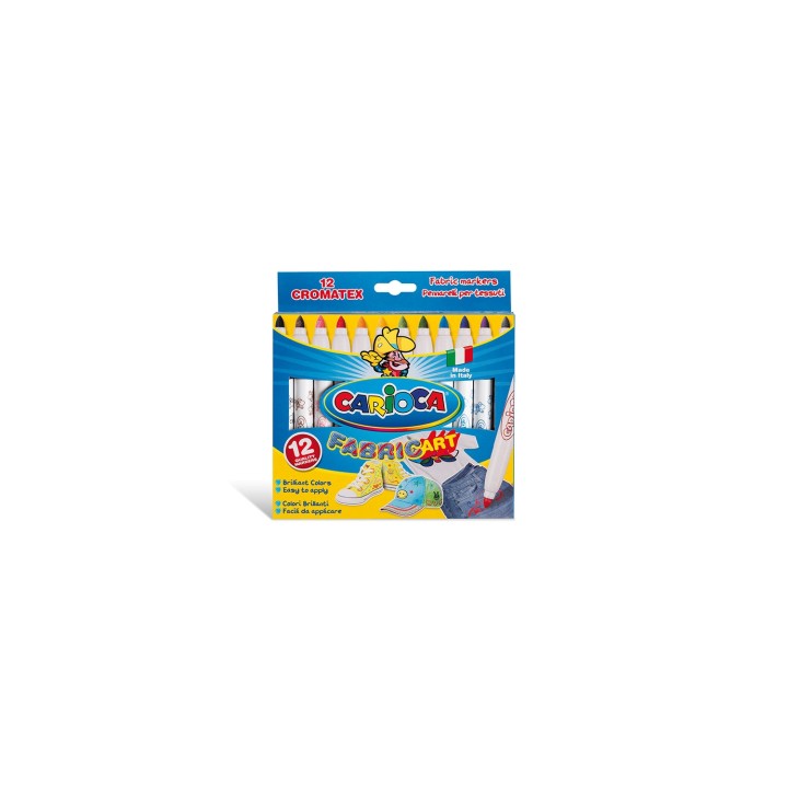 Carioca Cromatex rotulador Extra-grueso Multicolor 12 pieza(s)