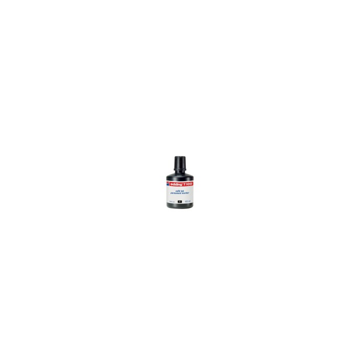 Edding T 100 recambio para marcador Negro 100 ml 1 pieza(s)