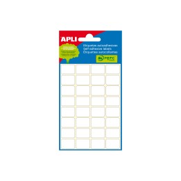 APLI 02661 etiqueta autoadhesiva Alrededor Permanente Blanco 210 pieza(s)