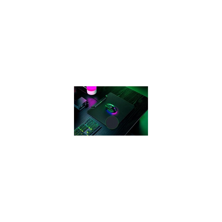 Razer HyperFlux V2 Alfombrilla de ratón para juegos Negro
