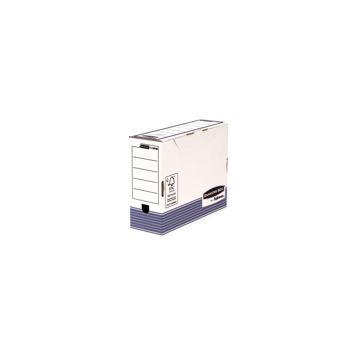 Fellowes 1130902 archivador organizador Papel Azul, Blanco