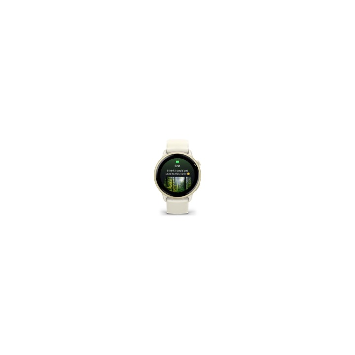 Garmin vívoactive 6 3,05 cm (1.2") AMOLED 42 mm Digital 390 x 390 Pixeles Pantalla táctil Blanco Wifi GPS (satélite)