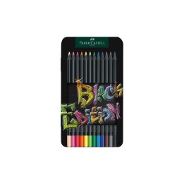 Faber-Castell 116413 lápiz de color Beige, Negro, Azul, Marrón, Verde, Gris, Azul claro, Verde claro, Naranja, Rosa, Rojo,