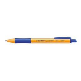 STABILO pointball Azul Bolígrafo de punta retráctil con pulsador 1 pieza(s)