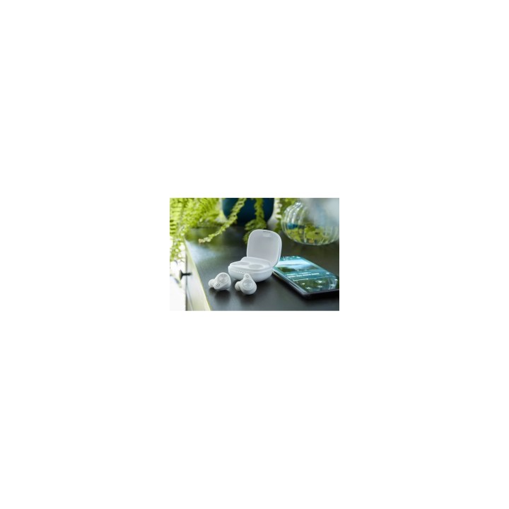 Intenso T200 Auriculares Inalámbrico Dentro de oído Llamadas/Música USB Tipo C Bluetooth Blanco