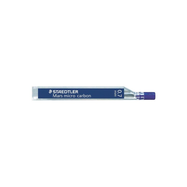 Staedtler Mars micro carbon 250 0.7mm mina de repuesto 2B