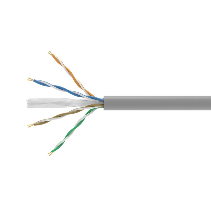 Equip 404537 cable de red Gris 305 m Cat6a U/UTP (UTP)