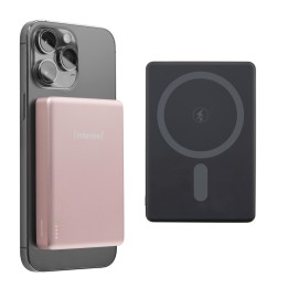 Intenso Batería Externa Magnética MW10000 10000 mAh – Compatible con MagSafe, Carga Inalámbrica 15W, USB-C PD 20W, Para iPhone