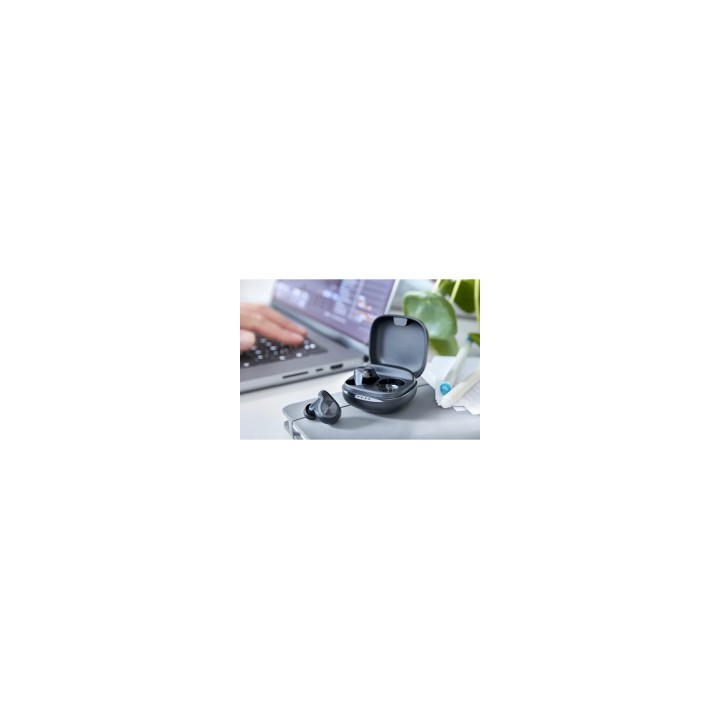 Intenso T200 Auriculares Inalámbrico Dentro de oído Llamadas/Música USB Tipo C Bluetooth Negro