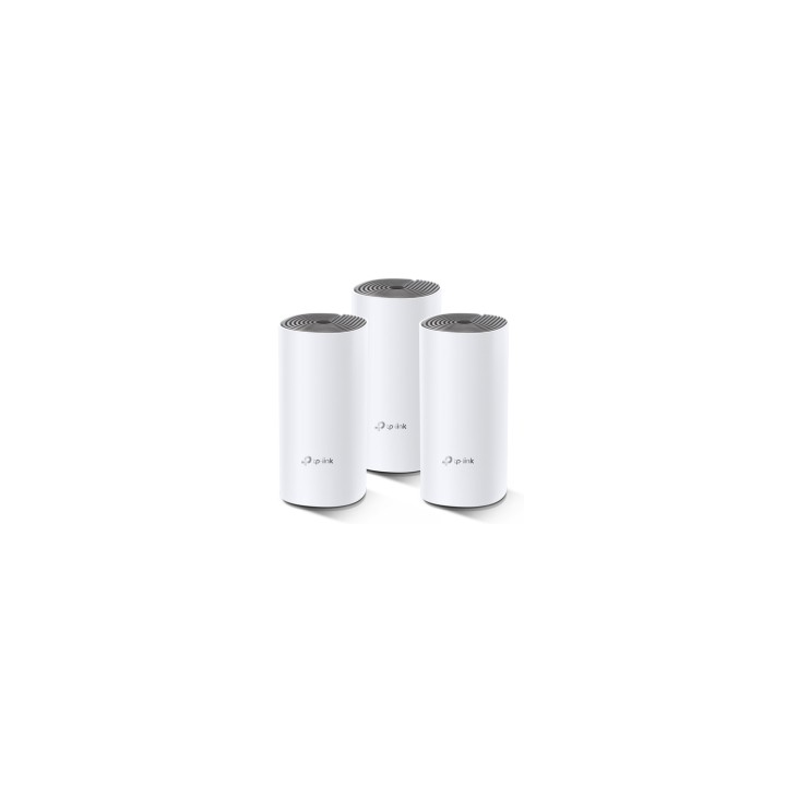 TP-Link Deco E4 (3-pack) Doble banda (2,4 GHz / 5 GHz) Wi-Fi 5 (802.11ac) Blanco, Gris 2 Interno