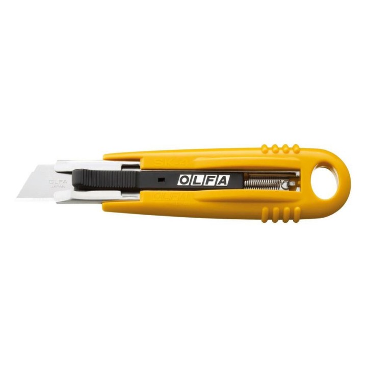 Olfa SK-4 Negro, Amarillo Cúter de cuchillas intercambiables