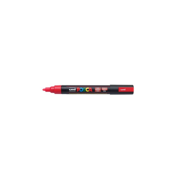 POSCA PC-5M Rojo fluorescente