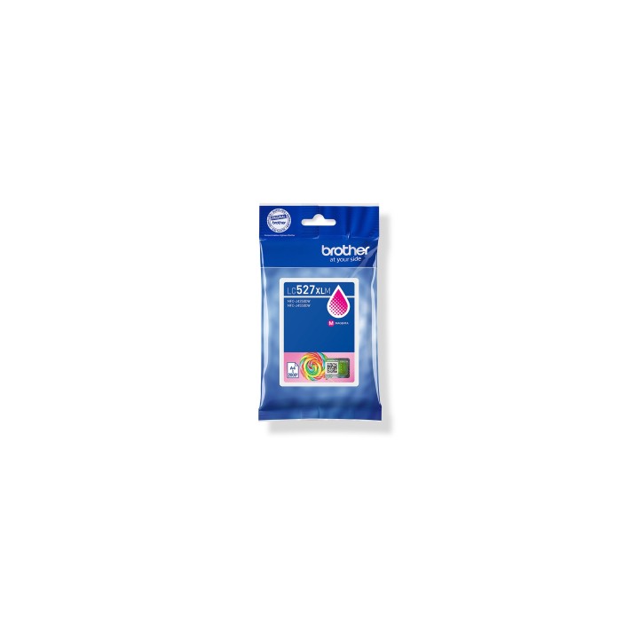 Brother LC527XLM cartucho de tinta 1 pieza(s) Original Alto rendimiento (XL) Magenta