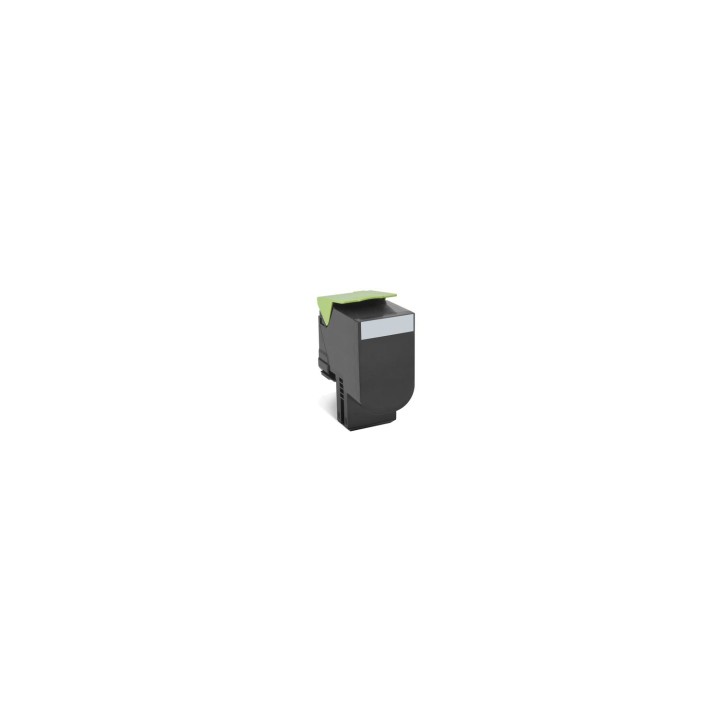 Lexmark 80C2HKE cartucho de tóner 1 pieza(s) Original Negro