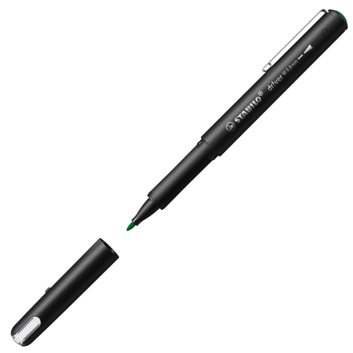 STABILO dr!ver rotulador de punta fina Medio Verde 1 pieza(s)