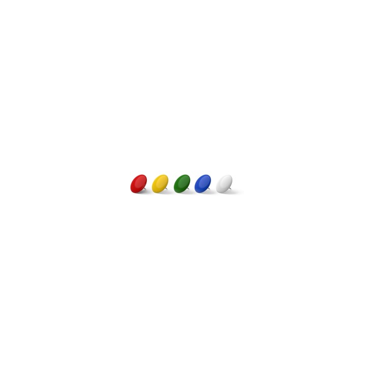 ErichKrause 24876 chincheta Multicolor 100 pieza(s)