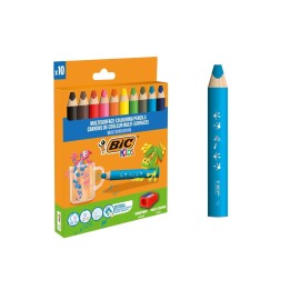 BIC 515276 lápiz de color Colores surtidos 10 pieza(s)