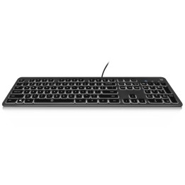 Ewent EW3268 teclado Universal USB QWERTY Italiano Negro