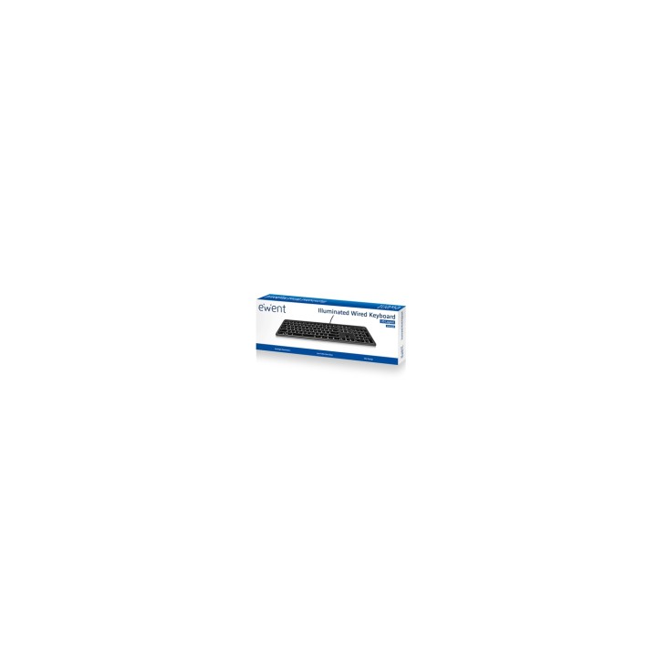 Ewent EW3268 teclado Universal USB QWERTY Italiano Negro