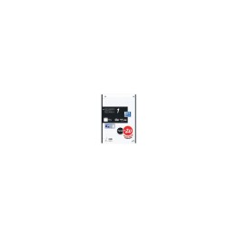 Oxford Recambio 100H + 20H Gratis 4 Taladros A4 90Gr 5X5 1 Banda Negro