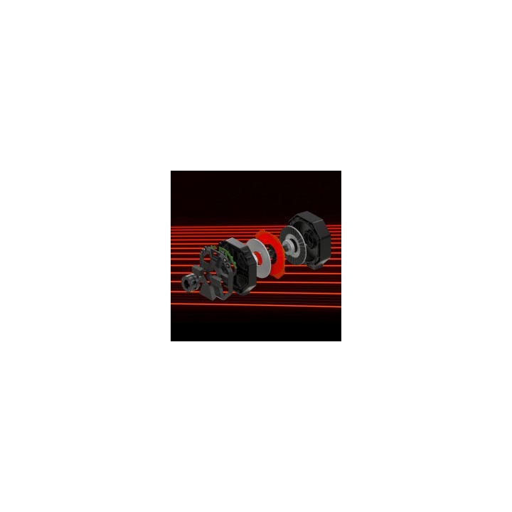 Thrustmaster T598 Negro, Rojo USB Volante + Pedales PC, PlayStation 4, PlayStation 5