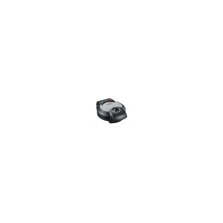 Severin WA 2103 gofrera 4 barquillo(s) 1200 W Negro, Plata