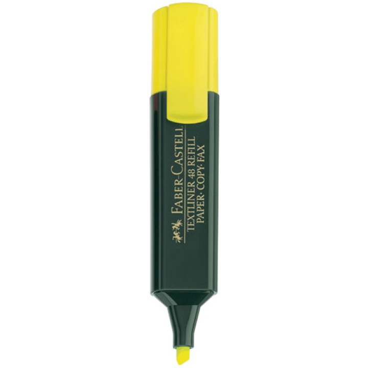 Faber-Castell 154807 marcador 1 pieza(s) Punta de cincel Amarillo