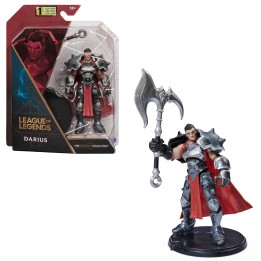 League of Legends , figura coleccionable de Darius de 10,2 cm con detalles de gran calidad y un accesorio de hacha, Colección