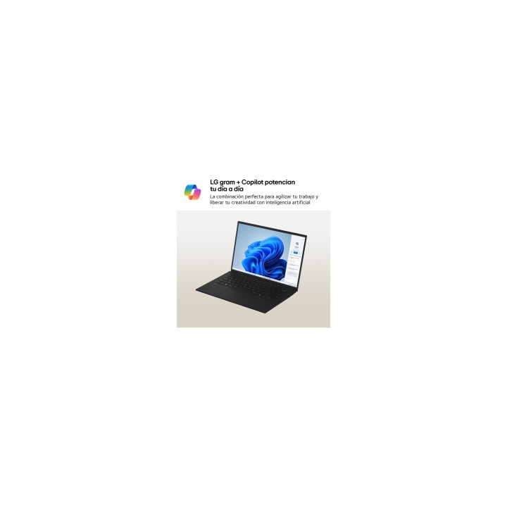 LG Gram 14Z90T Intel Core Ultra 7 255H Portátil 35,6 cm (14") WUXGA 32 GB LPDDR5x-SDRAM 1 TB SSD Wi-Fi 6E (802.11ax) Windows 11