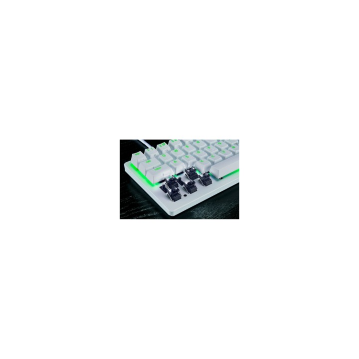 Razer RZ03-04981700-R3M1 teclado Juego USB QWERTY Inglés internacional Blanco