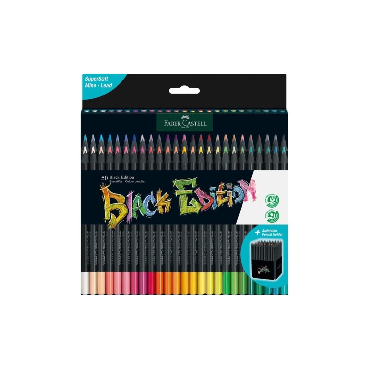 Faber-Castell 116450 lápiz de color Multicolor 50 pieza(s)