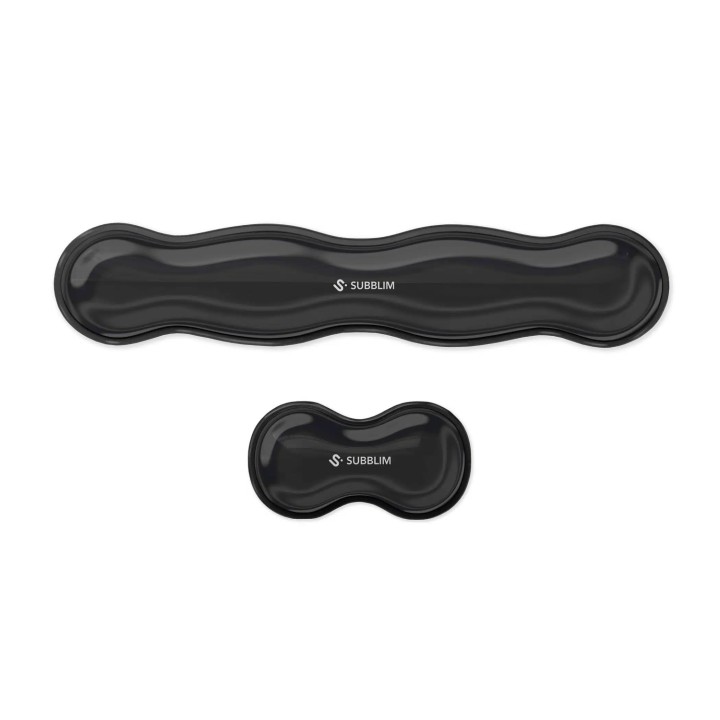 SUBBLIM SUBMP-04E061 descansa muñecas Poliuretano (PU), Silicona Negro