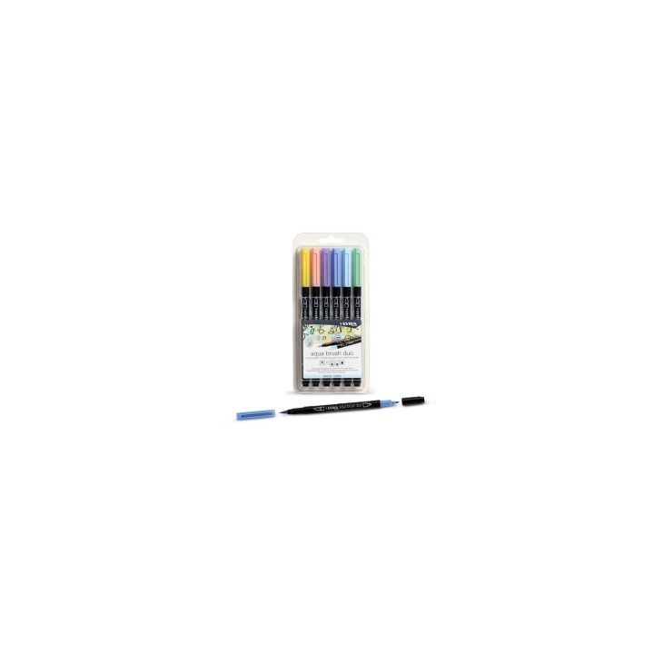 Lyra Aqua Brush Duo rotulador Colores surtidos 6 pieza(s)